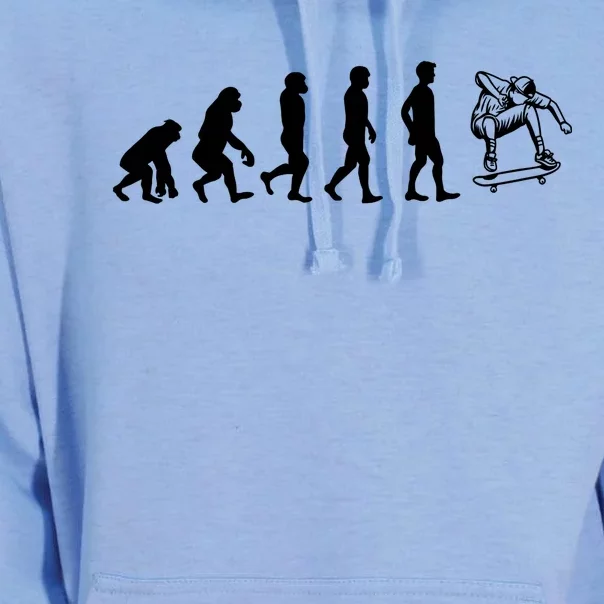 Evolution Skateboarding Ollie Fs 180 Kickflip Heelflip Gift Unisex Surf Hoodie