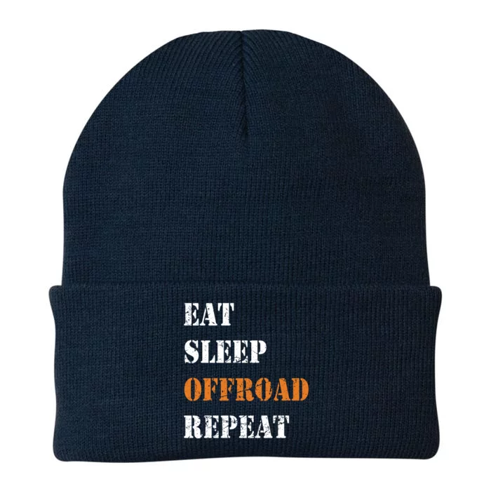 Eat Sleep Offroad Repeat 4x4 Allgiftwheel Gift Knit Cap Winter Beanie