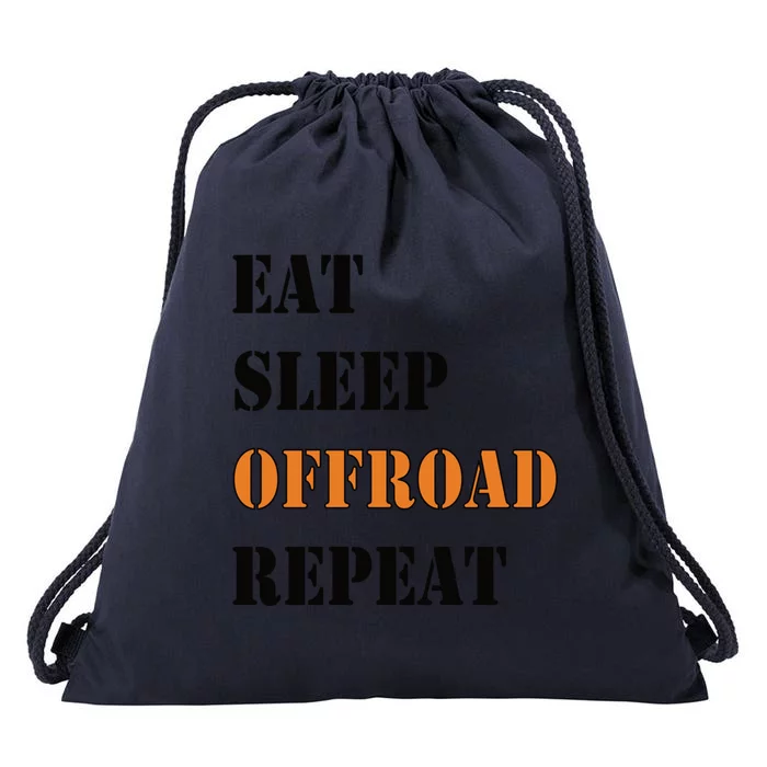 Eat Sleep Offroad Repeat 4x4 Allgiftwheel Gift Drawstring Bag