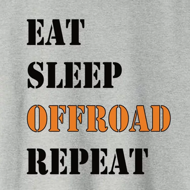 Eat Sleep Offroad Repeat 4x4 Allgiftwheel Gift Women's Crop Top Tee