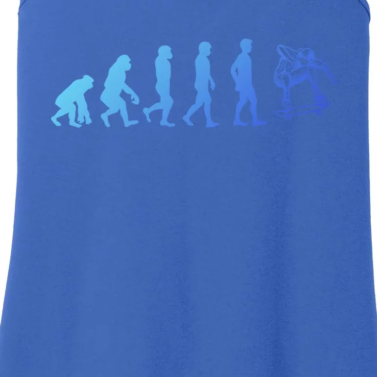 Evolution Skateboarding Ollie Fs 180 Kickflip Heelflip Gift Ladies Essential Tank