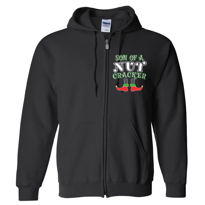 Elf Son Of A Nutcracker Full Zip Hoodie