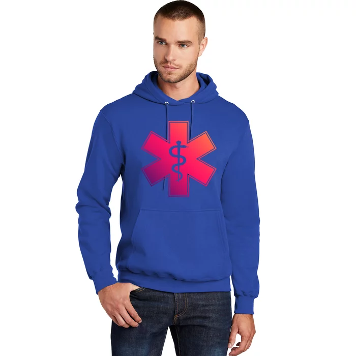 Emt Star Of Life Ems First Responder Emts Gift Hoodie