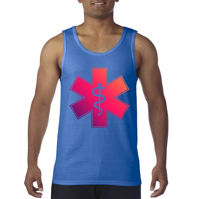 Emt Star Of Life Ems First Responder Emts Gift Tank Top