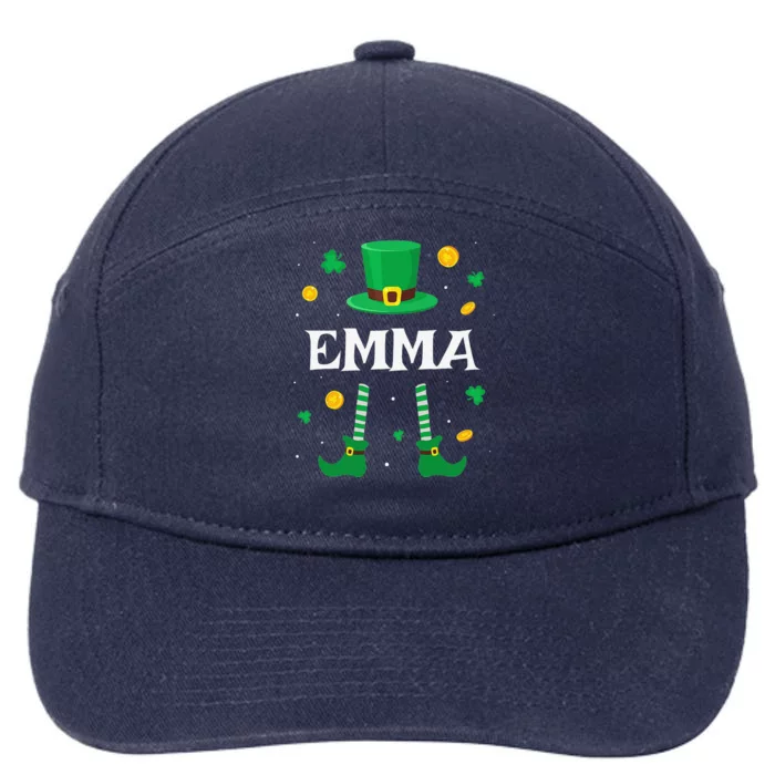 Emma Saint Patrick's Day Leprechaun Costume Emma 7-Panel Snapback Hat