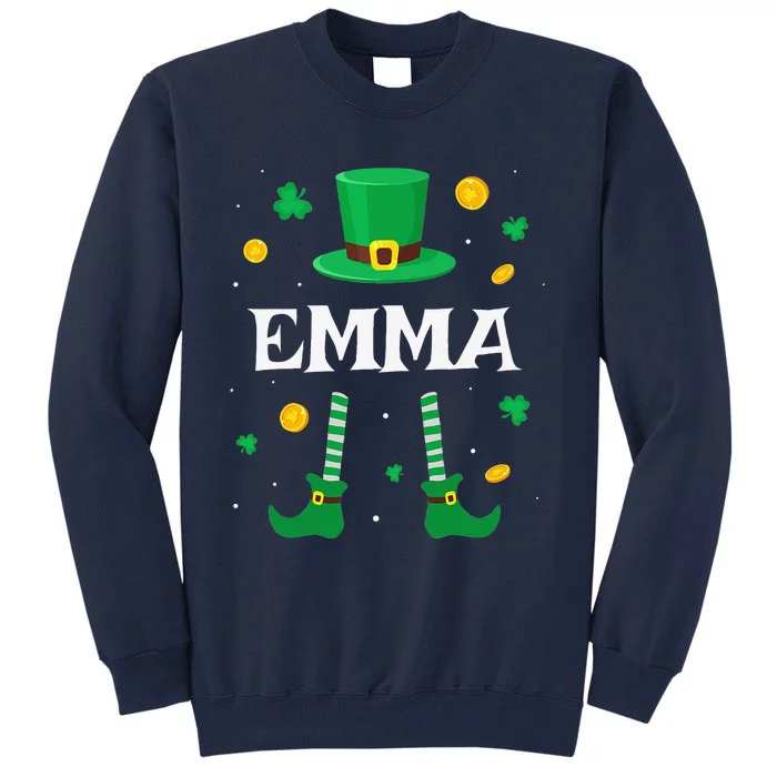 Emma Saint Patrick's Day Leprechaun Costume Emma Tall Sweatshirt