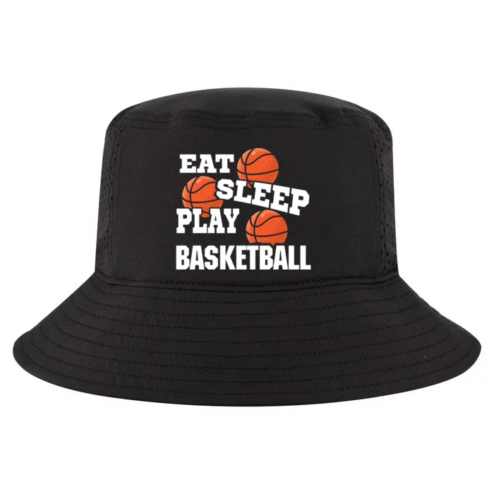 Eat, Sleep, Play basketball! Funny Hoops Cool Comfort Performance Bucket Hat