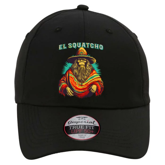 El Squatcho Poncho Western Bigfoot Funny Sasquatch The Original Performance Cap