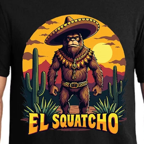 El Squatcho Poncho Pajama Set