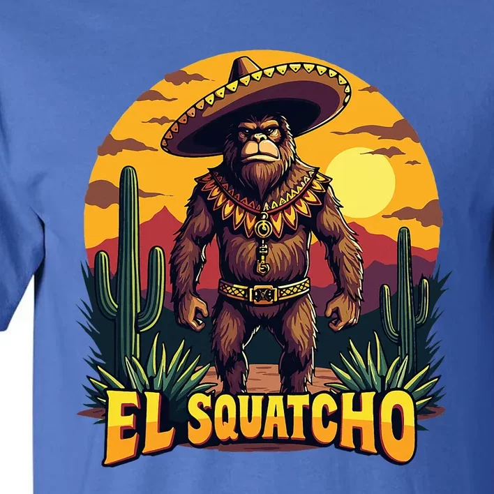 El Squatcho Poncho Tall T-Shirt