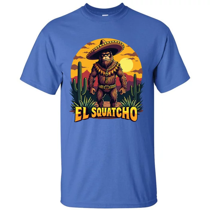 El Squatcho Poncho Tall T-Shirt