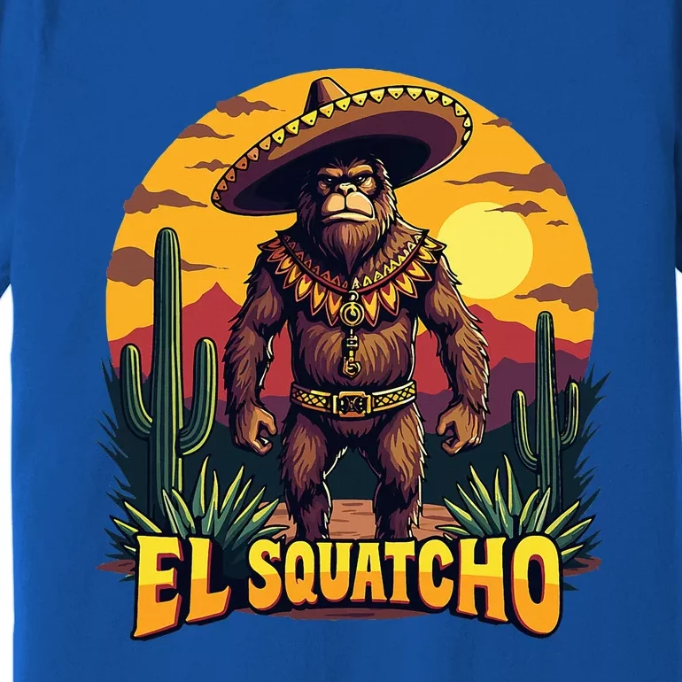 El Squatcho Poncho Premium T-Shirt