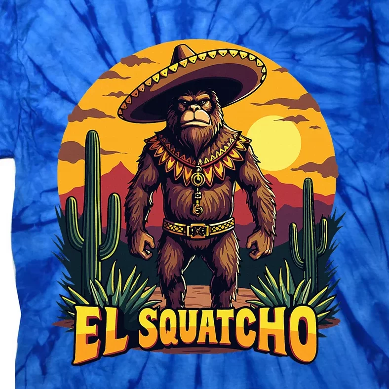 El Squatcho Poncho Tie-Dye T-Shirt