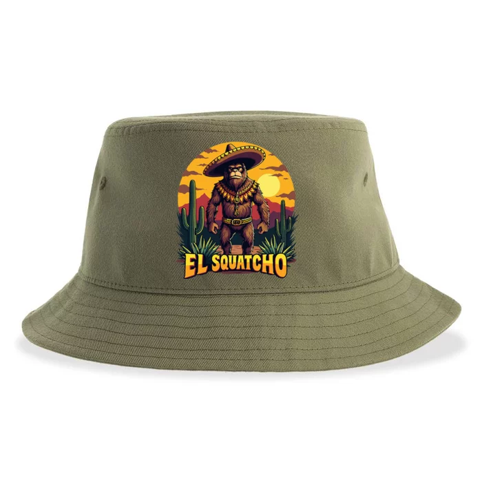 El Squatcho Poncho Sustainable Bucket Hat