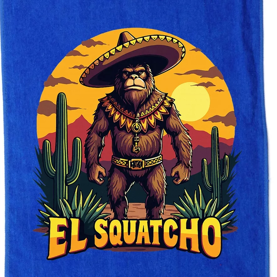 El Squatcho Poncho Platinum Collection Golf Towel