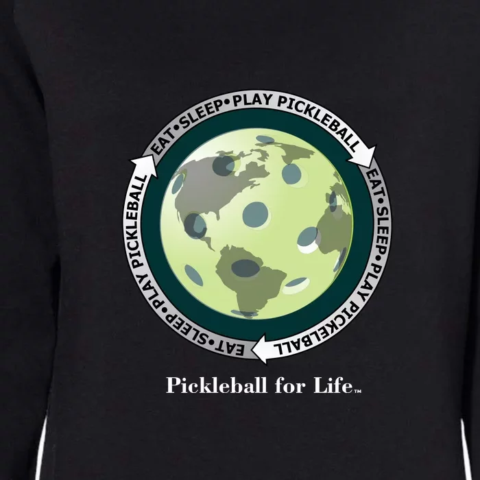 Pickleball | Fun Pickleball | Great Pickleball | Pickleball Shirt | Eat Sleep Pickleball Womens California Wash Sweatshirt