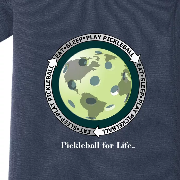 Pickleball | Fun Pickleball | Great Pickleball | Pickleball Shirt | Eat Sleep Pickleball Baby Bodysuit