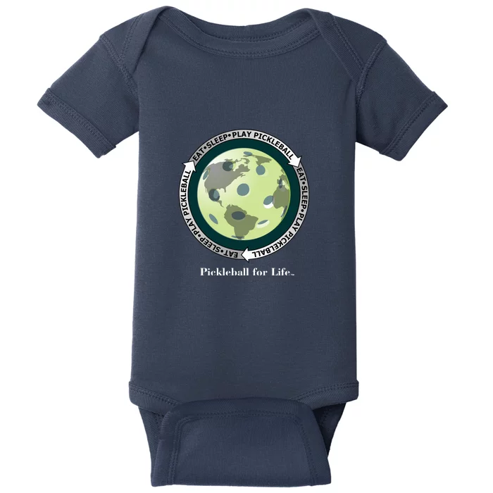 Pickleball | Fun Pickleball | Great Pickleball | Pickleball Shirt | Eat Sleep Pickleball Baby Bodysuit