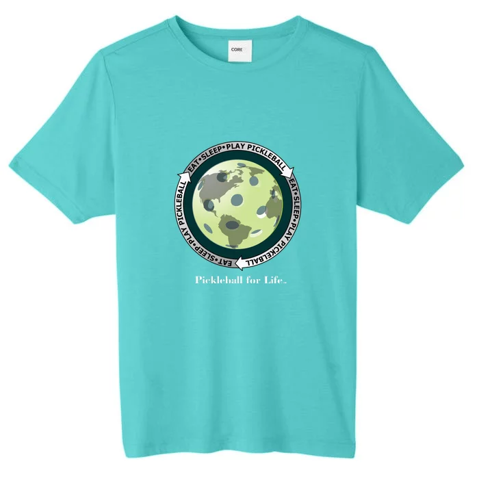 Pickleball | Fun Pickleball | Great Pickleball | Pickleball Shirt | Eat Sleep Pickleball ChromaSoft Performance T-Shirt