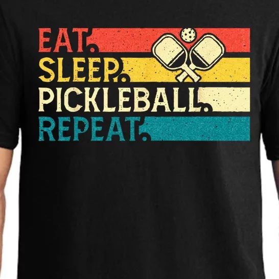 Eat Sleep Pickleball Repeat Pajama Set