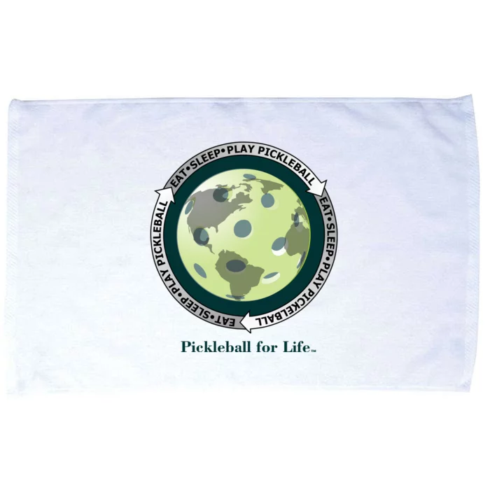 Eat Sleep Play Pickleball Mug Microfiber Hand Towel