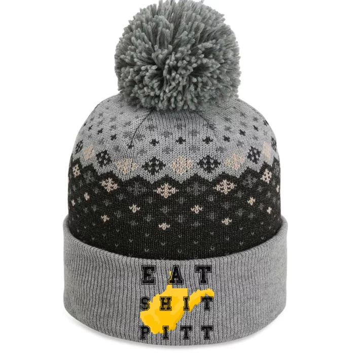 Eat Shit Pitt Eat Shit Pitt The Baniff Cuffed Pom Beanie