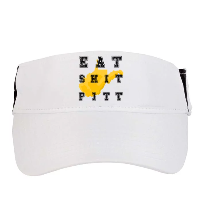 Eat Shit Pitt Eat Shit Pitt Adult Drive Performance Visor