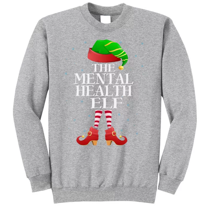 Elf Squad Pajama Set Festive Holiday Gift Tall Sweatshirt