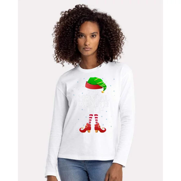 Elf Squad Pajama Set Festive Holiday Gift Womens Cotton Relaxed Long Sleeve T-Shirt