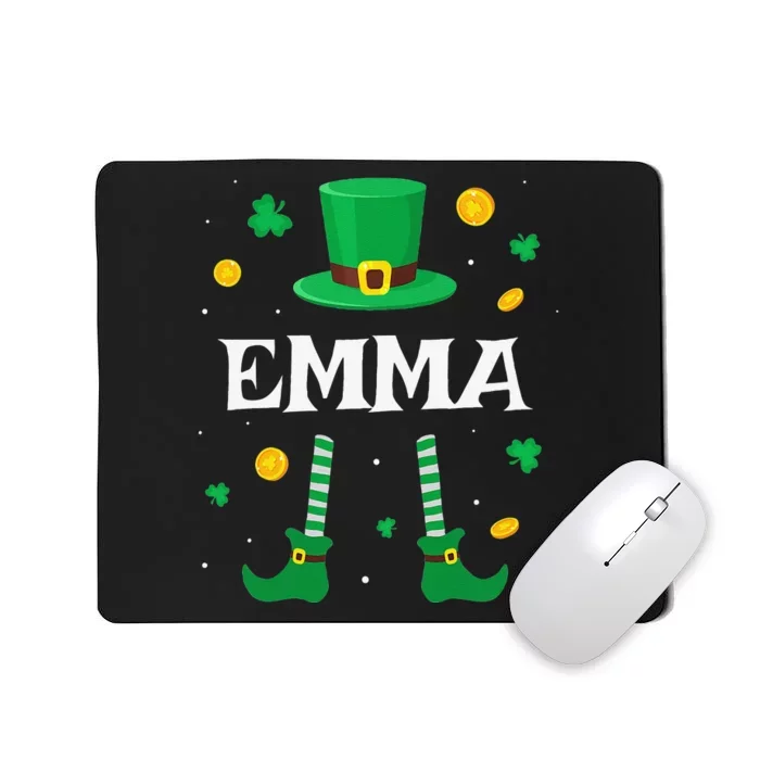 Emma Saint Patrick's Day Leprechaun Costume Emma Mousepad