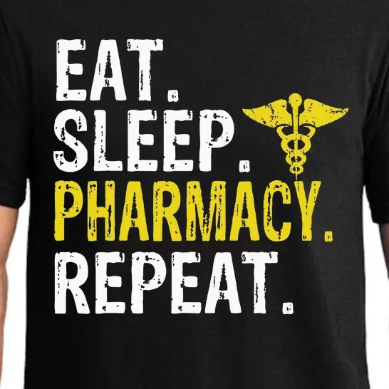 Eat Sleep Pharmacy Repeat Pharmacist Gift Pajama Set