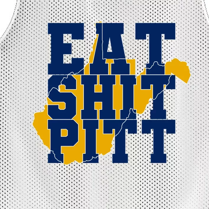 Eat Shit Pitt Mesh Reversible Basketball Jersey Tank