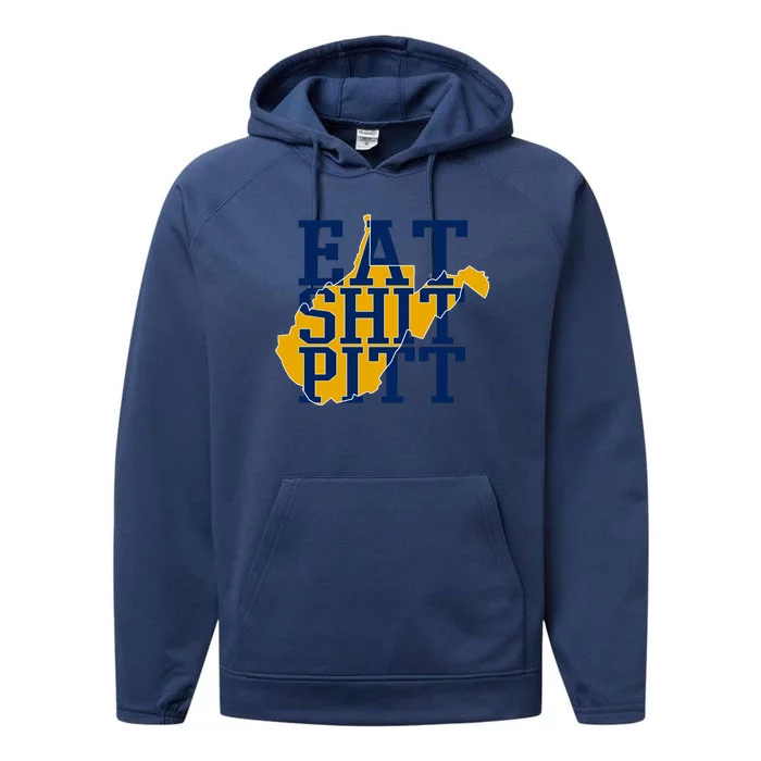 Eat Shit Pitt Performance Fleece Hoodie