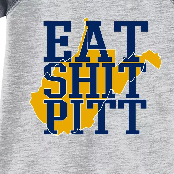 Eat Shit Pitt Infant Baby Jersey Bodysuit