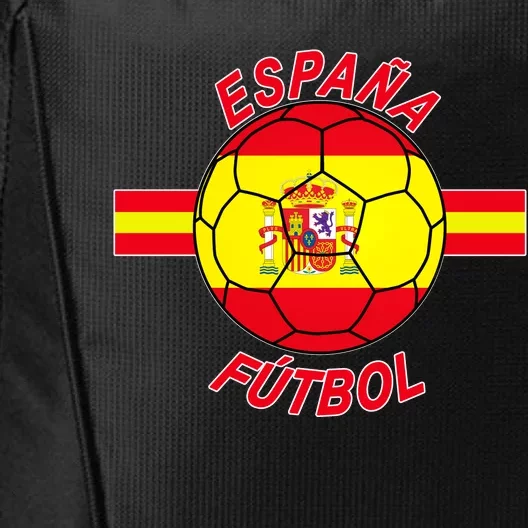 Espana Futbol Spain Soccer Logo City Backpack