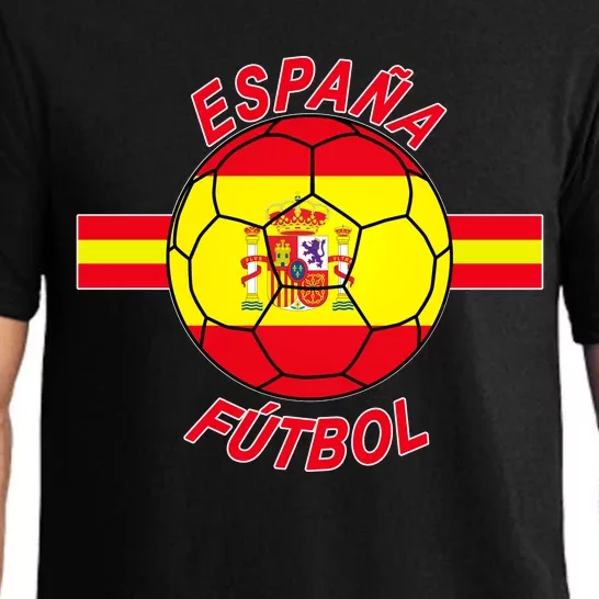 Espana Futbol Spain Soccer Logo Pajama Set