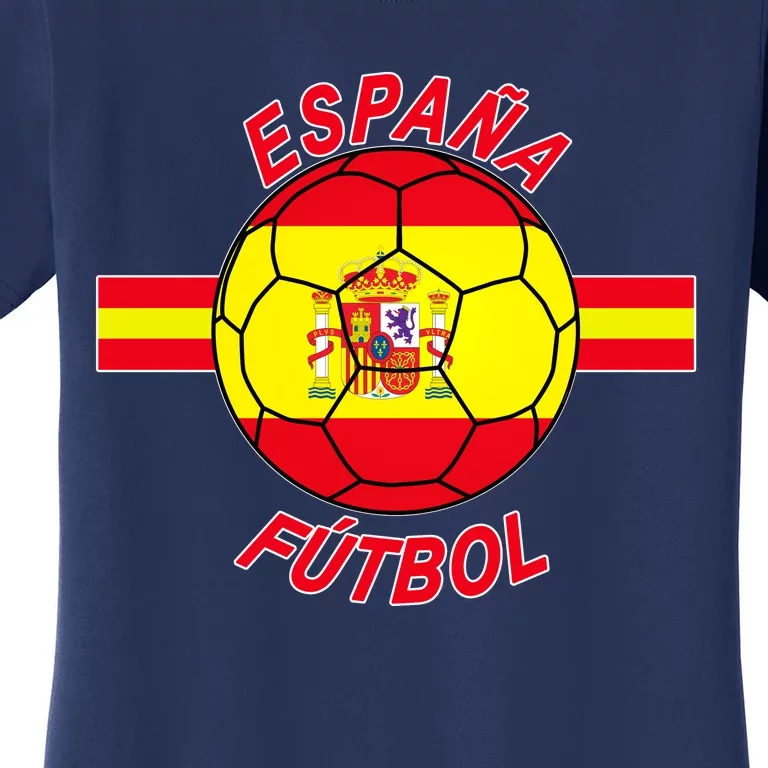 Espana Futbol Spain Soccer Logo Women's T-Shirt