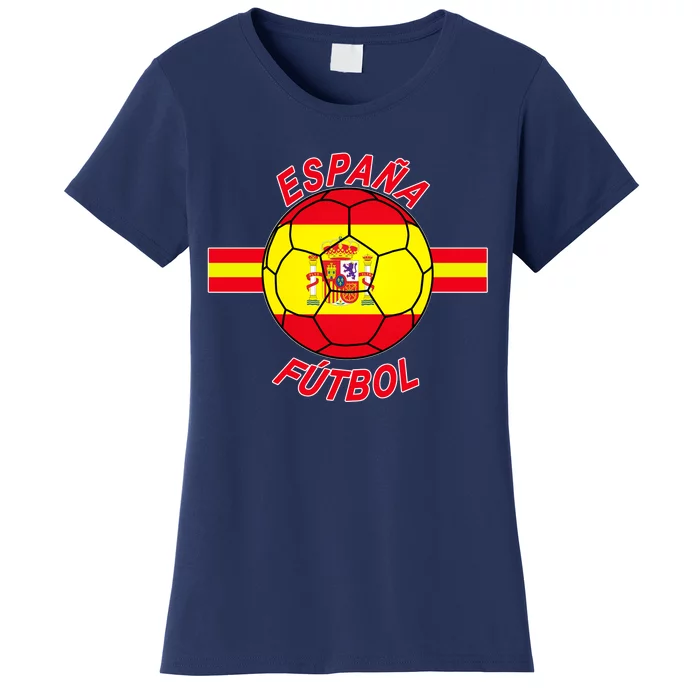 Espana Futbol Spain Soccer Logo Women's T-Shirt