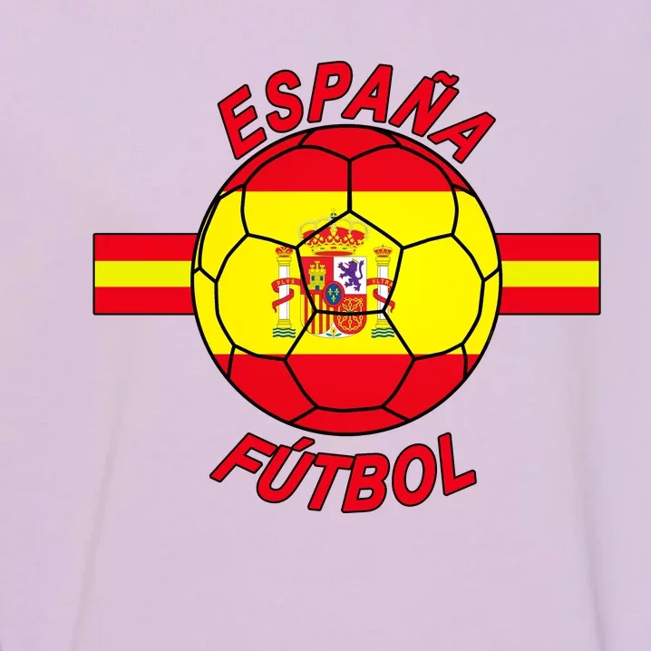 Espana Futbol Spain Soccer Logo Garment-Dyed Sweatshirt