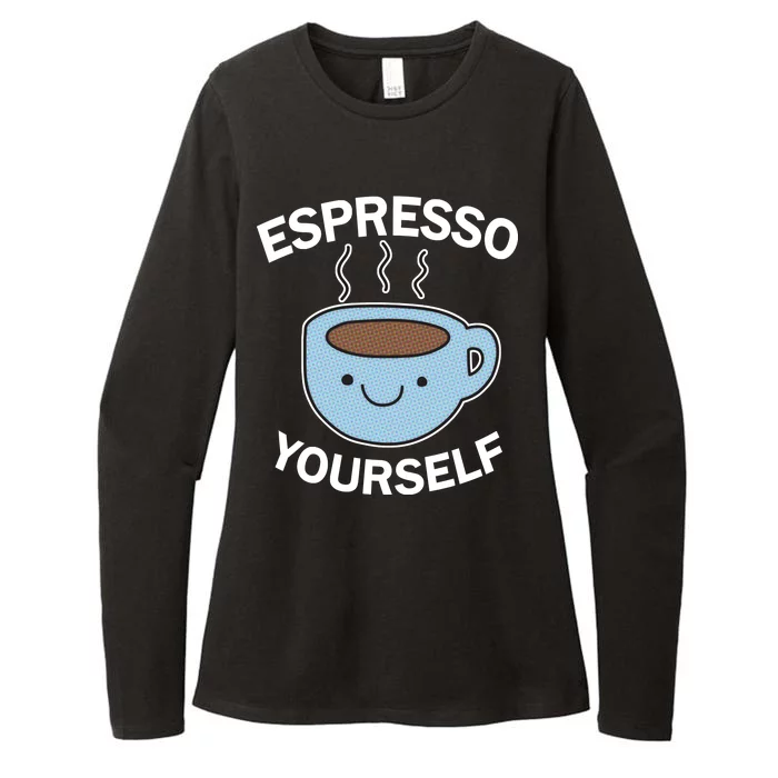 Espresso Yourself Womens CVC Long Sleeve Shirt