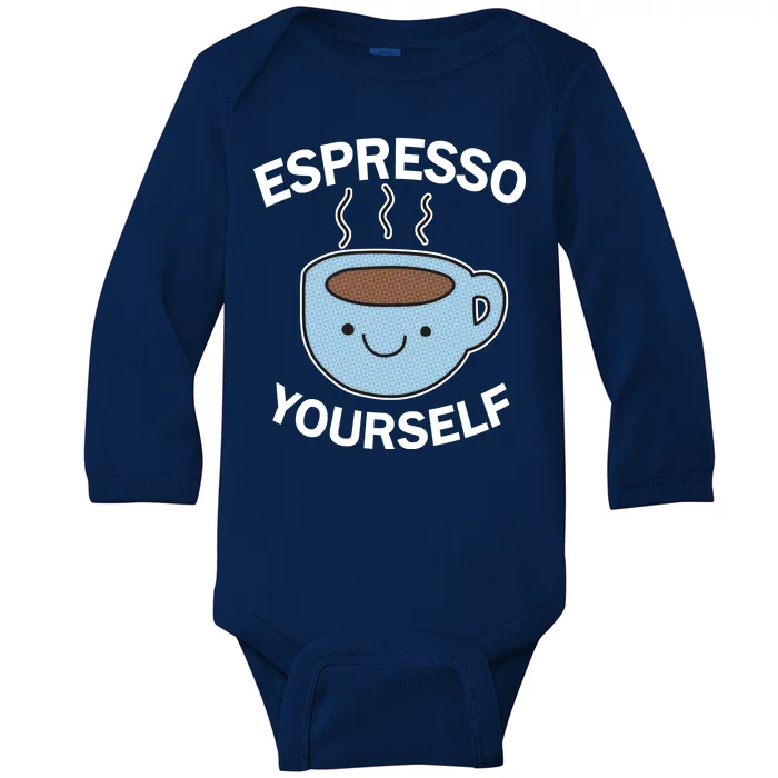 Espresso Yourself Baby Long Sleeve Bodysuit