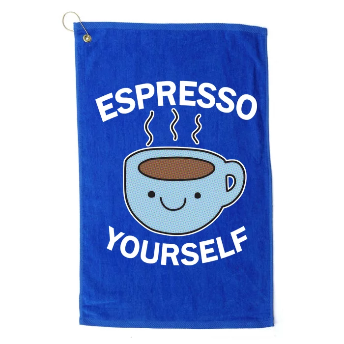 Espresso Yourself Platinum Collection Golf Towel