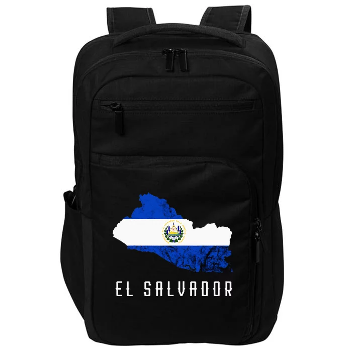 El Salvador Republica De El Salvador Map Salvadorean Impact Tech Backpack