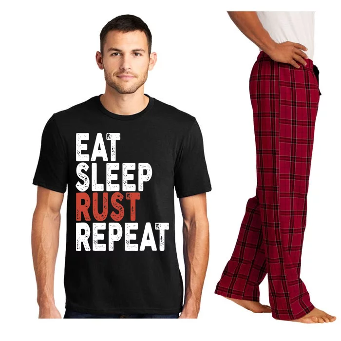 Eat Sleep Rust Repeat | Coder Programmer Pajama Set