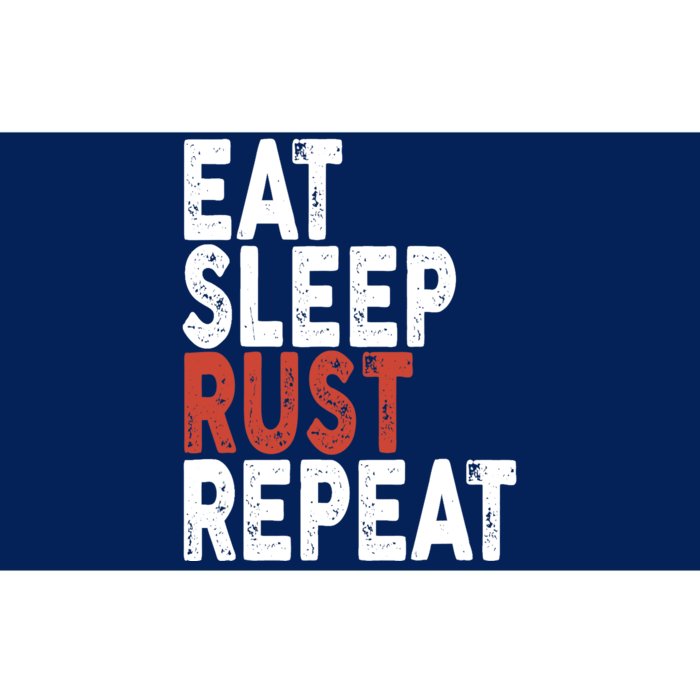 Eat Sleep Rust Repeat | Coder Programmer Bumper Sticker