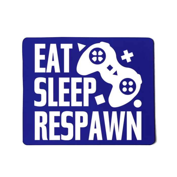 Eat Sleep Respawn Funny Video Gamer Gaming Humor Joke Cool Gift Mousepad