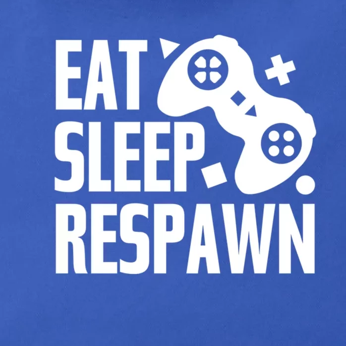 Eat Sleep Respawn Funny Video Gamer Gaming Humor Joke Cool Gift Zip Tote Bag