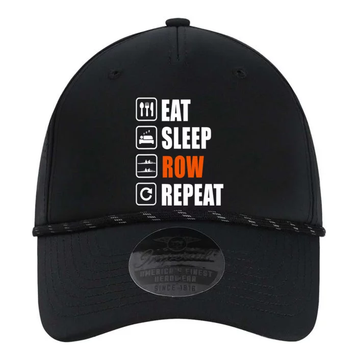 Eat Sleep Row Repeat Erg Rowing Crew Rowing Oar Row Crew Performance The Dyno Cap