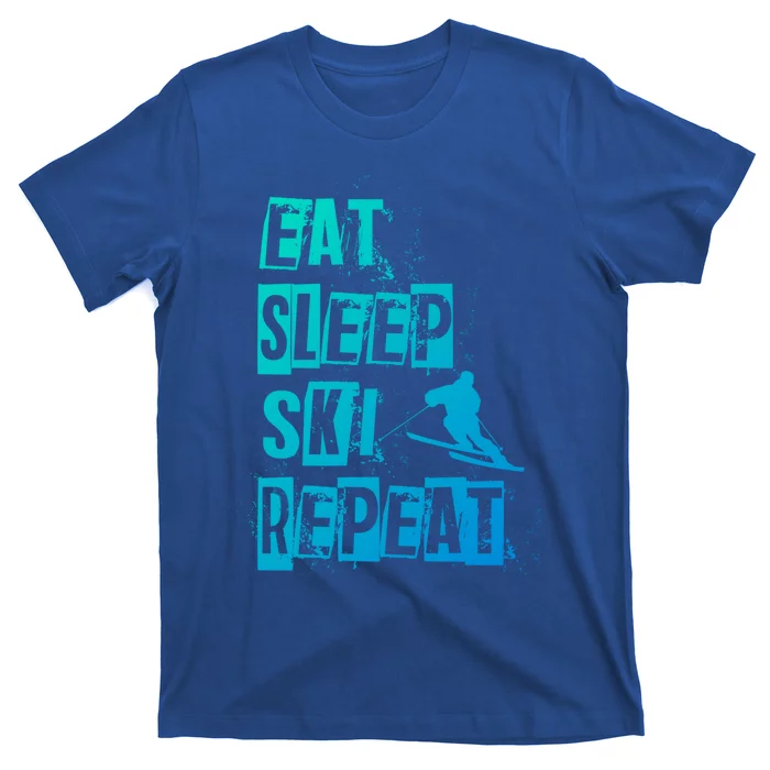 Eat Sleep Ski Repeat Gift T-Shirt