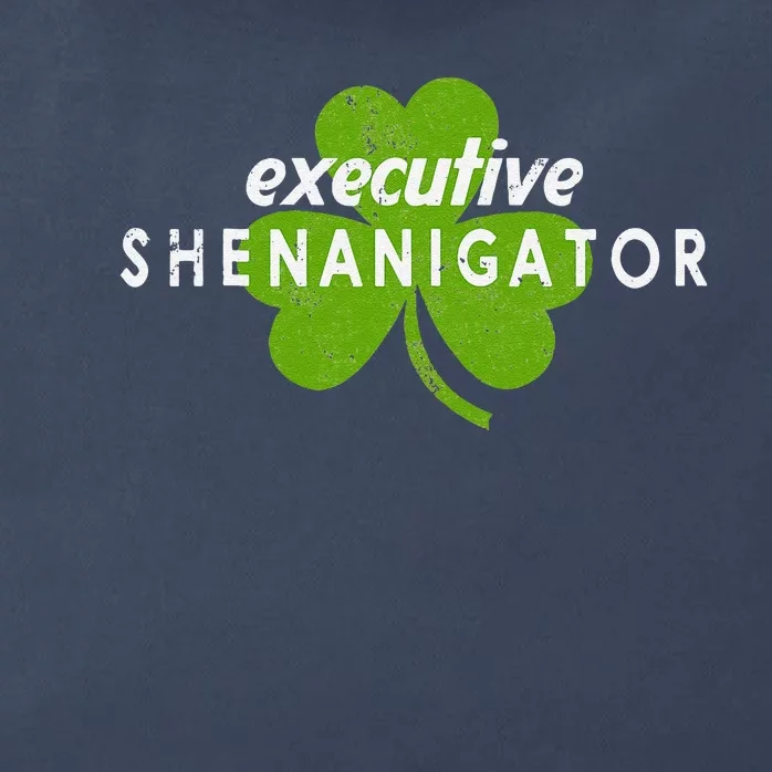 Executive Shenanigator St Patricks Day Zip Tote Bag